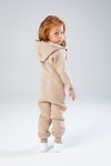 Комбинезон детский, unisex, с начесом (бежевый)