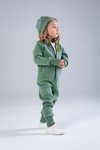Комбинезон детский, unisex, с начесом (зеленый)