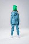 Комбинезон unisex, с начесом (голубой)