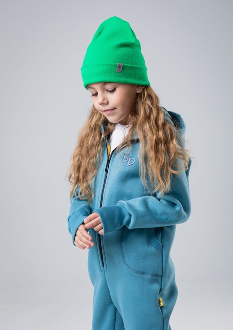 Комбинезон unisex, с начесом (голубой)