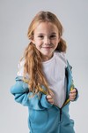 Комбинезон unisex, с начесом (голубой)