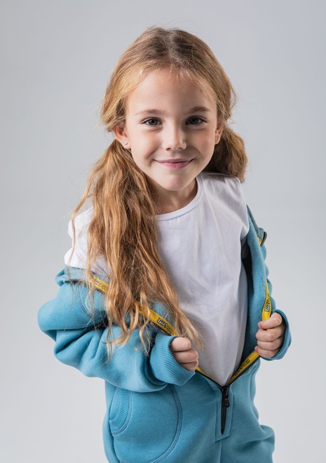 Комбинезон unisex, с начесом (голубой)
