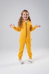 Комбинезон unisex, с начесом (желтый)