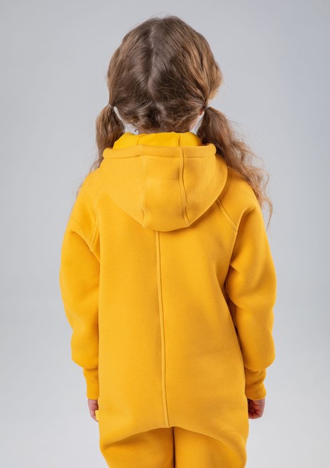 Комбинезон unisex, с начесом (желтый)