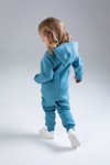 Комбинезон детский, unisex, с начесом (голубой)