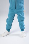 Комбинезон детский, unisex, с начесом (голубой)