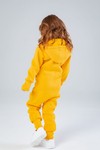 Комбинезон детский, unisex, с начесом (желтый)