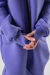 Комбинезон unisex, с начесом (фиолетовый)