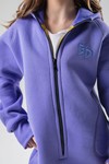 Комбинезон unisex, с начесом (фиолетовый)