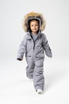 Комбинезон зимний, с мехом (пепел)