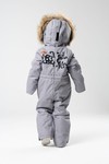 Комбинезон зимний, с мехом (пепел)