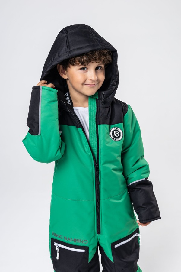 Комбинезон мембранный Nikki Bambino (зеленый)