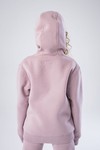 Худи unisex, из футера с начесом (сиреневый)