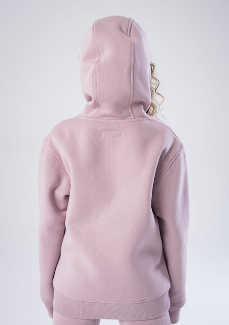 Худи unisex, из футера с начесом (сиреневый)