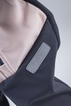 Комбинезон колор блок softshell (розово-серый)