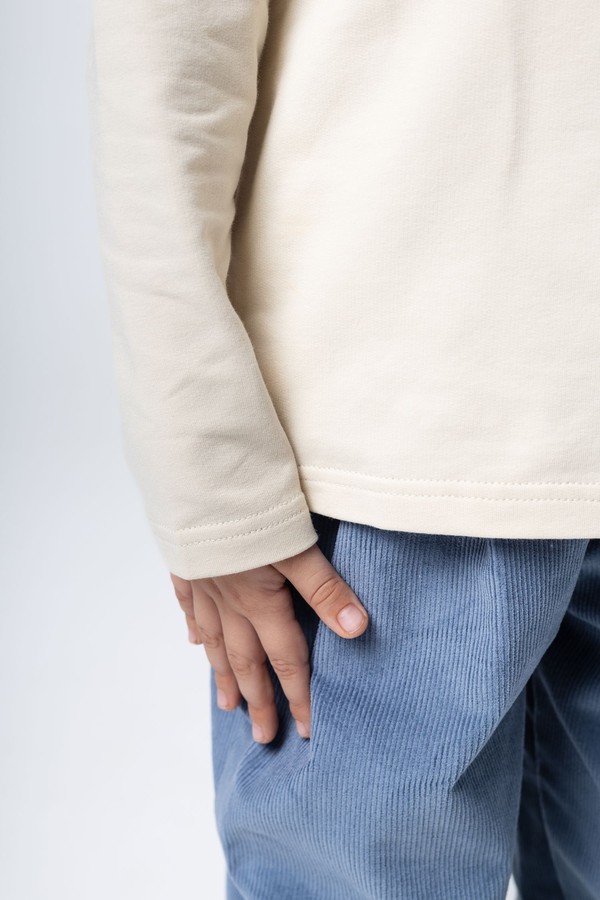 Лонгслив с крылышком (бежево-розовый)