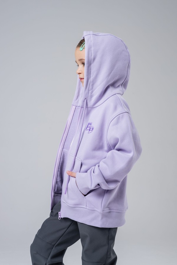 Зип-худи, junior (лавандовый)