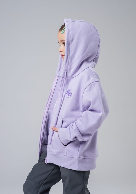 Зип-худи, junior (лавандовый)