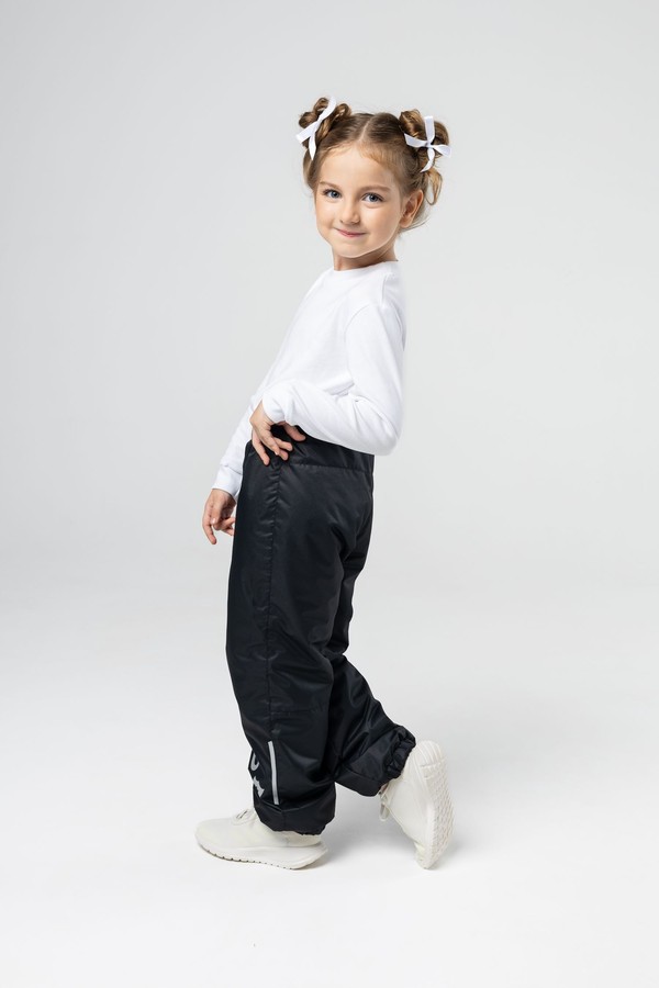 Демисезонные брюки unisex (черный)