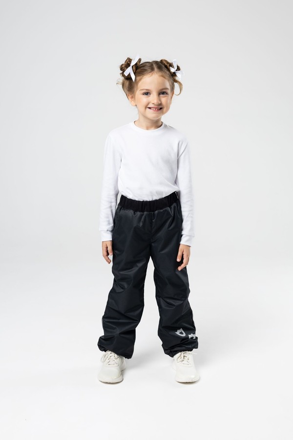 Демисезонные брюки unisex (черный)