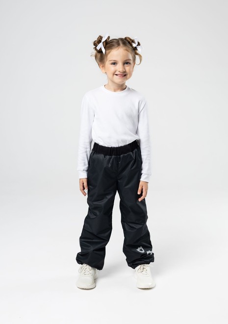 Демисезонные брюки unisex (черный)