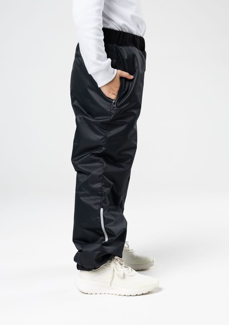 Демисезонные брюки unisex (черный)