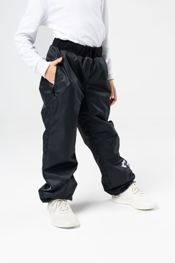 Демисезонные брюки unisex (черный)