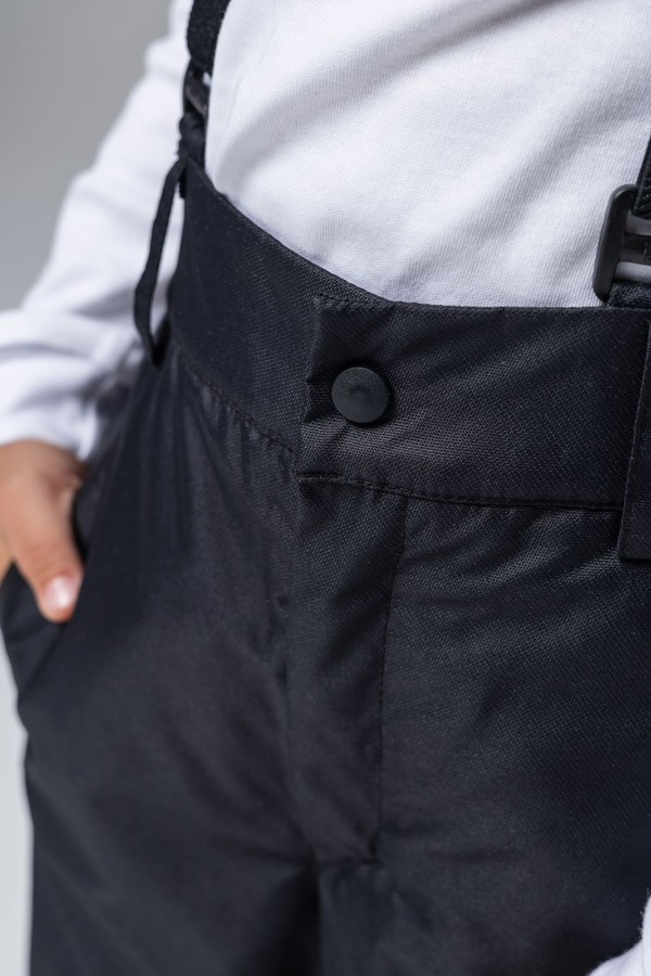 Брюки утепленные зимние (черные)