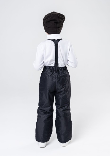 Брюки утепленные зимние (черные)