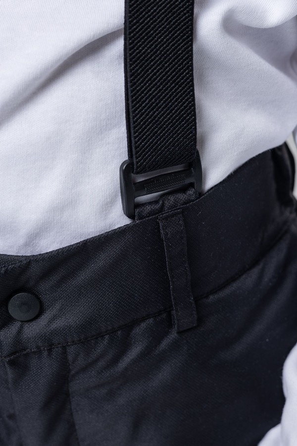 Брюки утепленные зимние (черные)