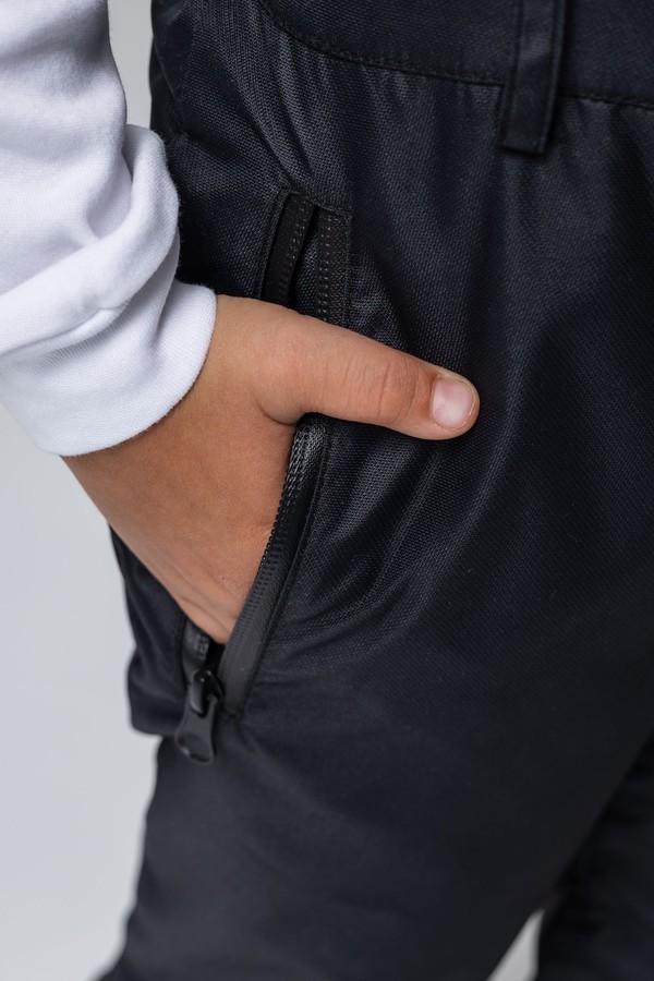 Брюки утепленные зимние (черные)