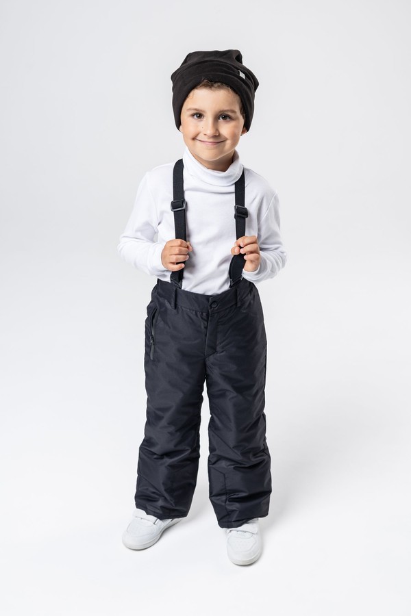 Брюки утепленные зимние (черные)