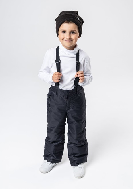 Брюки утепленные зимние (черные)