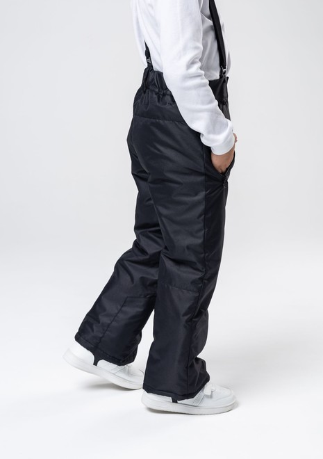 Брюки утепленные зимние (черные)