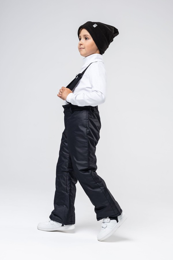 Брюки утепленные зимние (черные)