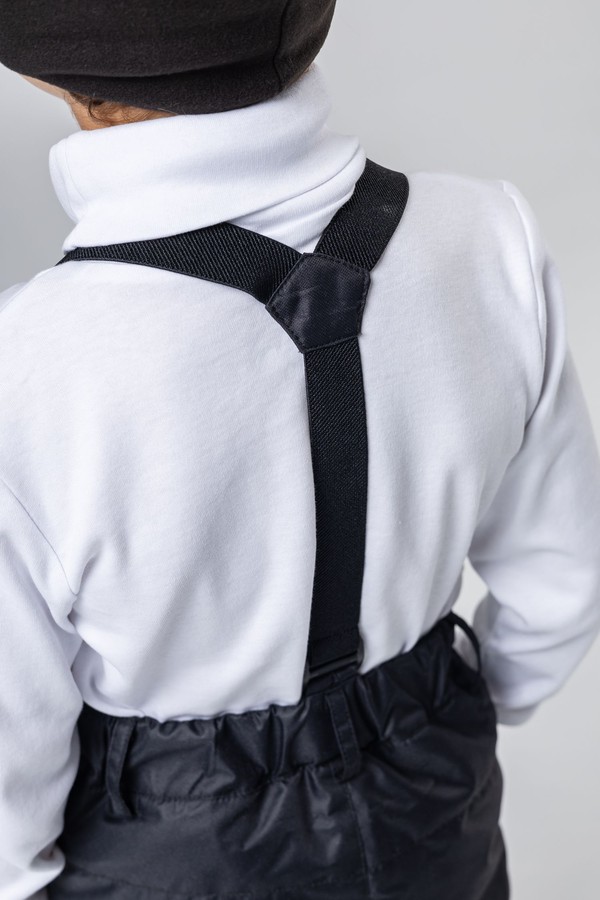 Брюки утепленные зимние (черные)