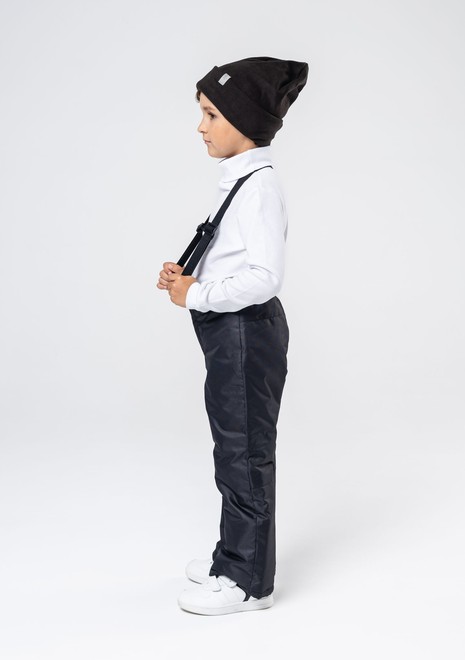 Брюки утепленные зимние (черные)