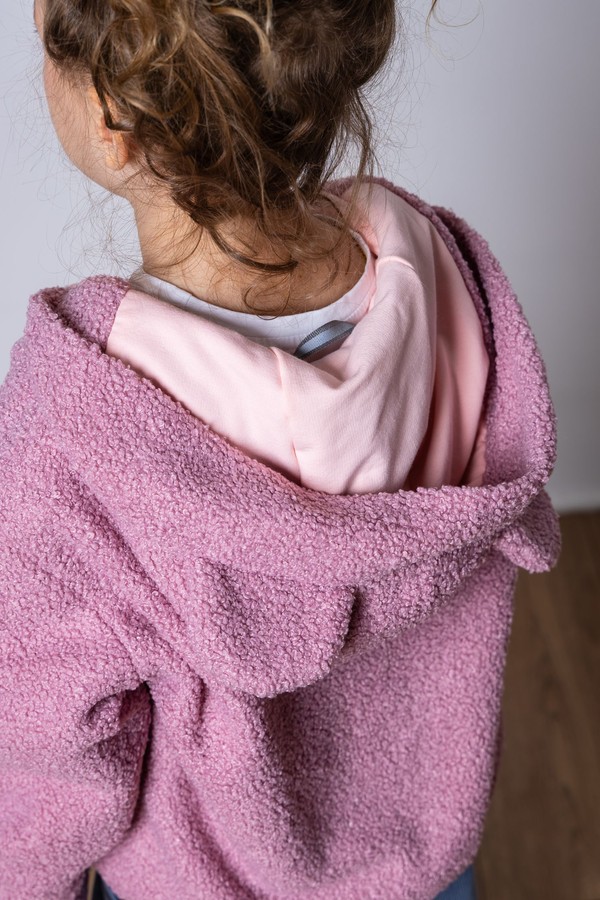 Куртка тедди (пудровый)