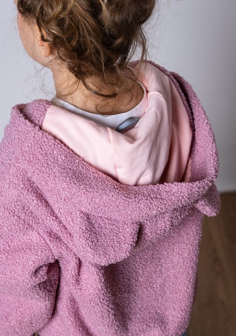 Куртка тедди (пудровый)