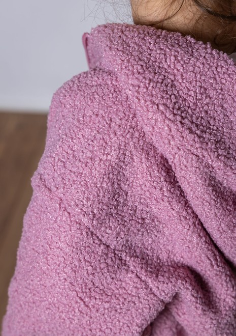 Куртка тедди (пудровый)