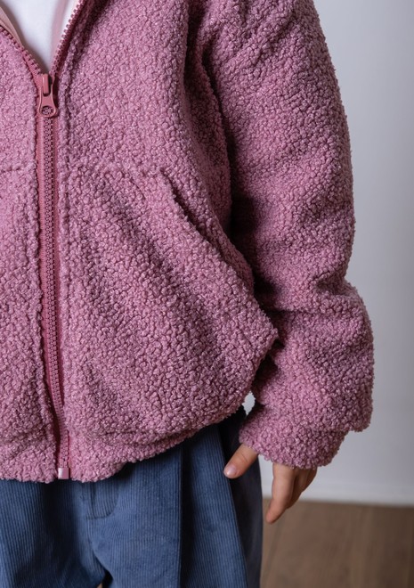 Куртка тедди (пудровый)